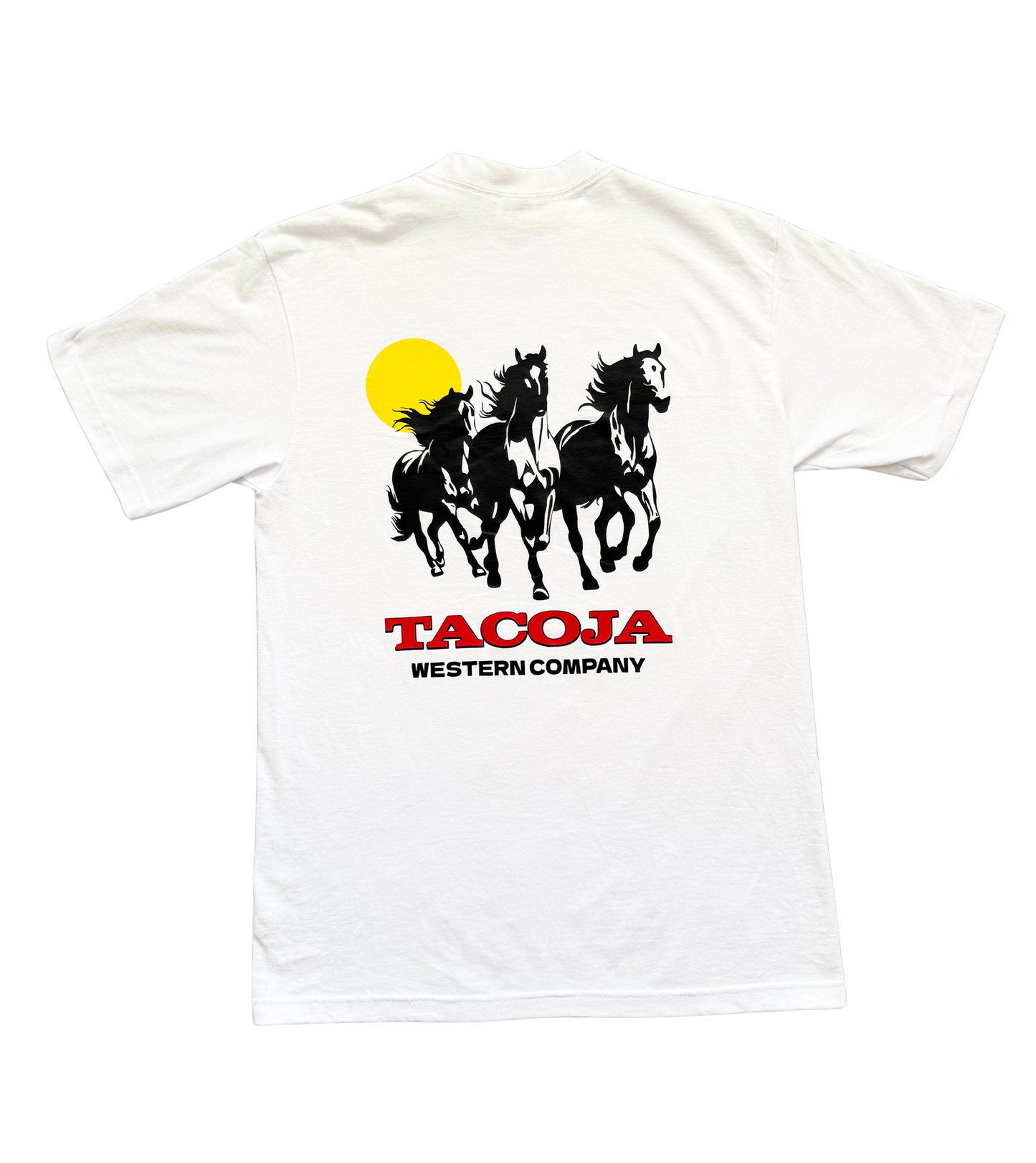 Stampede White Tee
