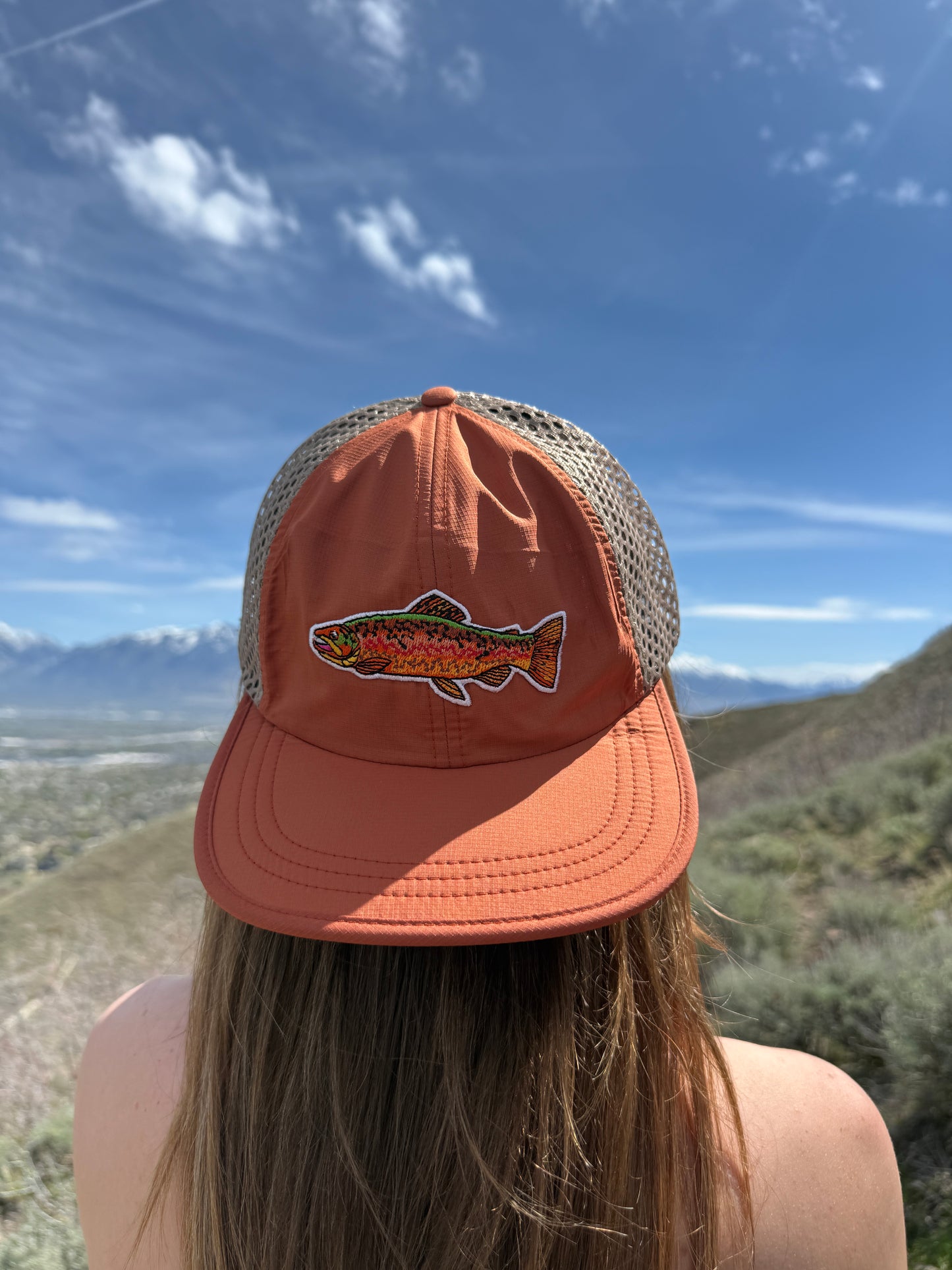 Orange Trout Hat
