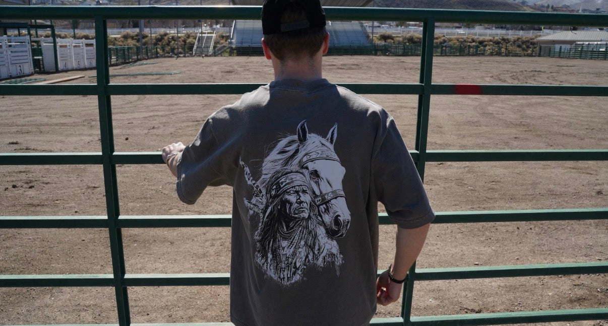 Native Vintage Grey Tee