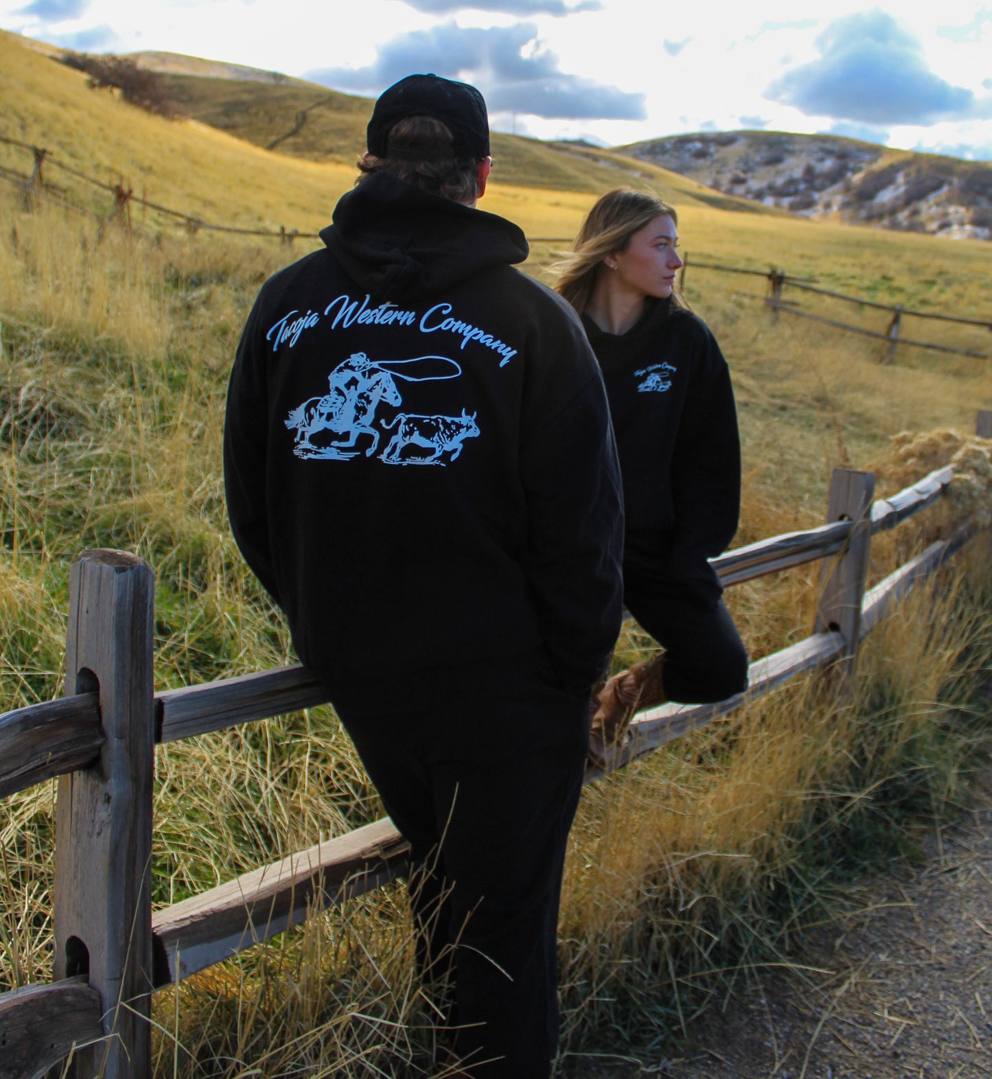 Black Lariat Hoodie