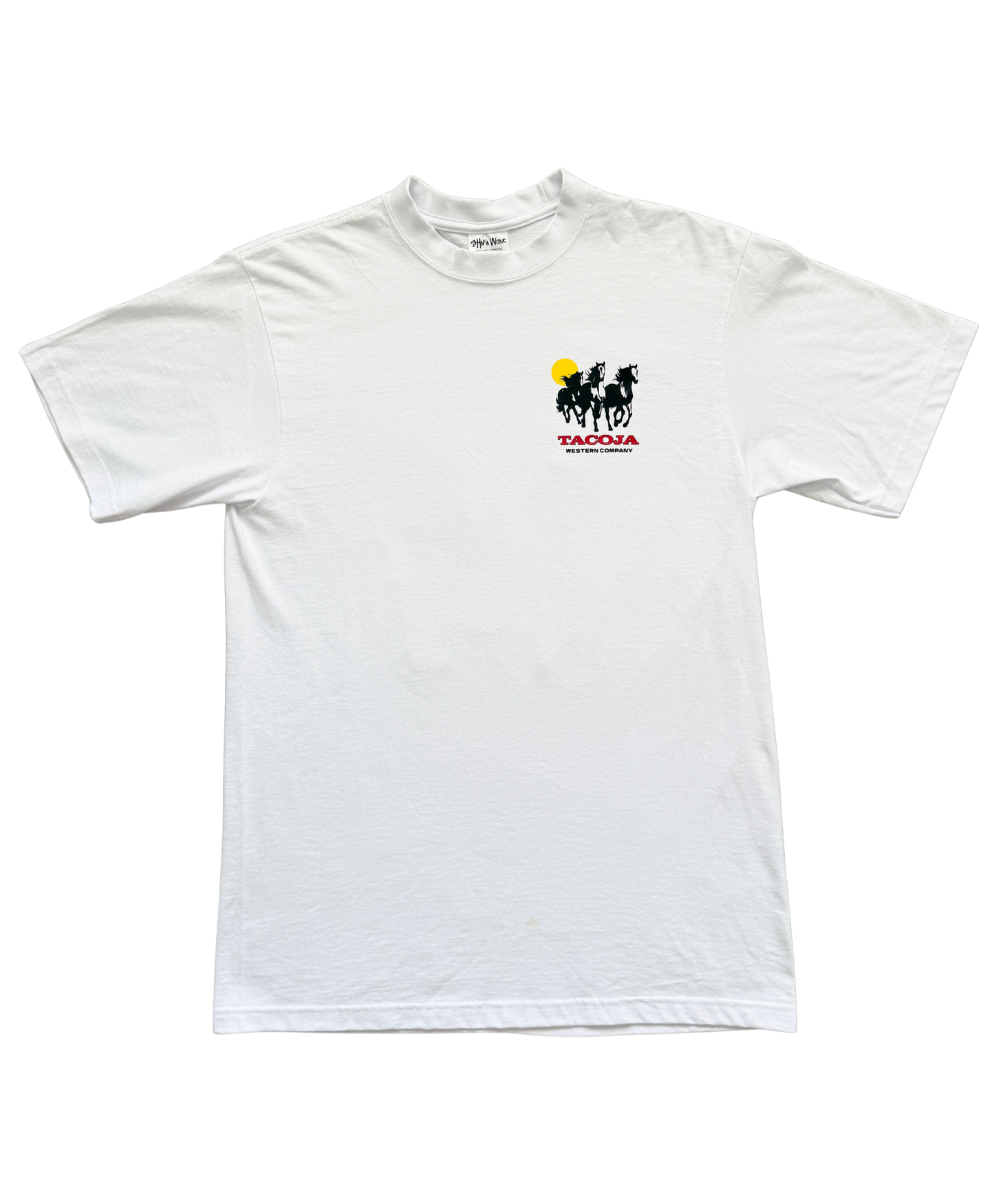 Stampede White Tee