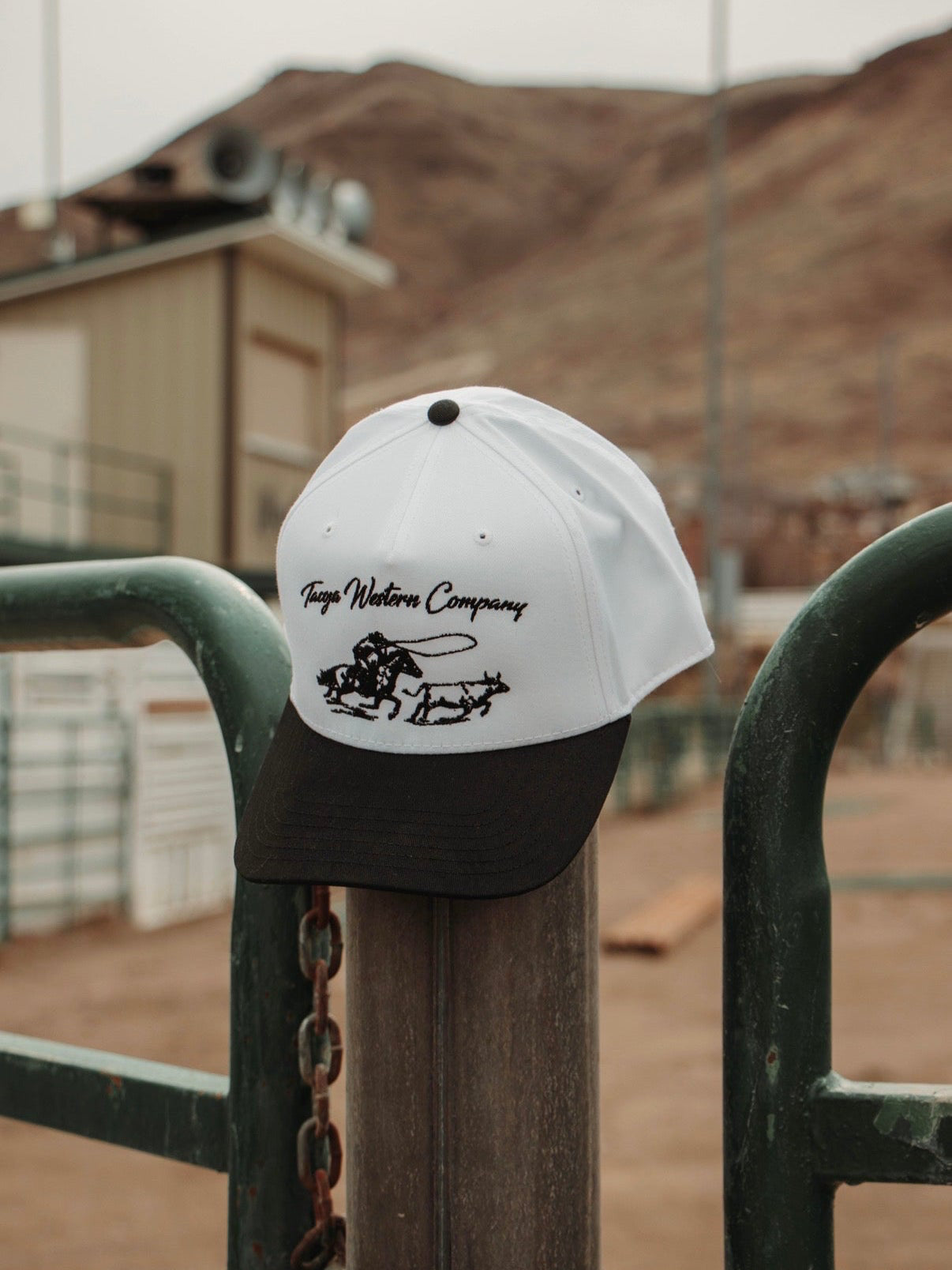 White Lariat Hat