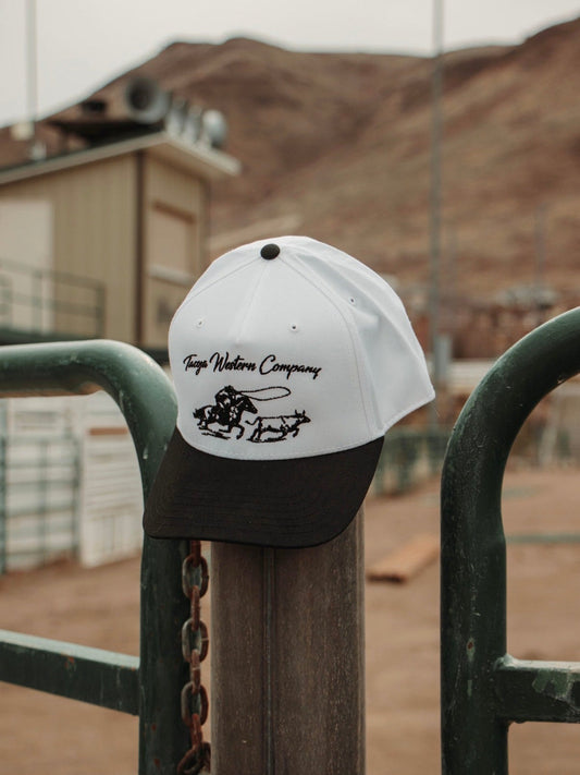White Lariat Hat