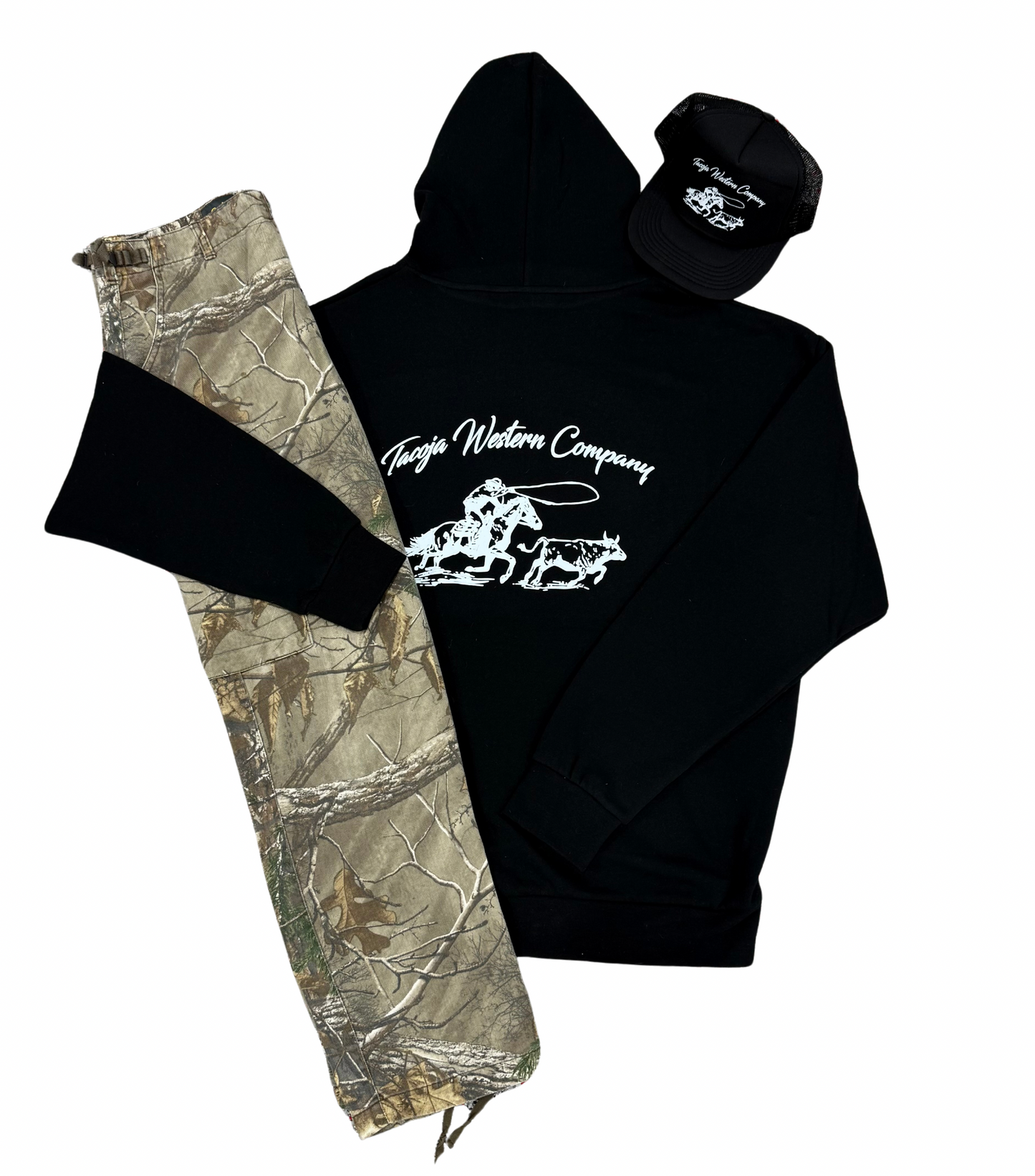 Black Lariat Hoodie