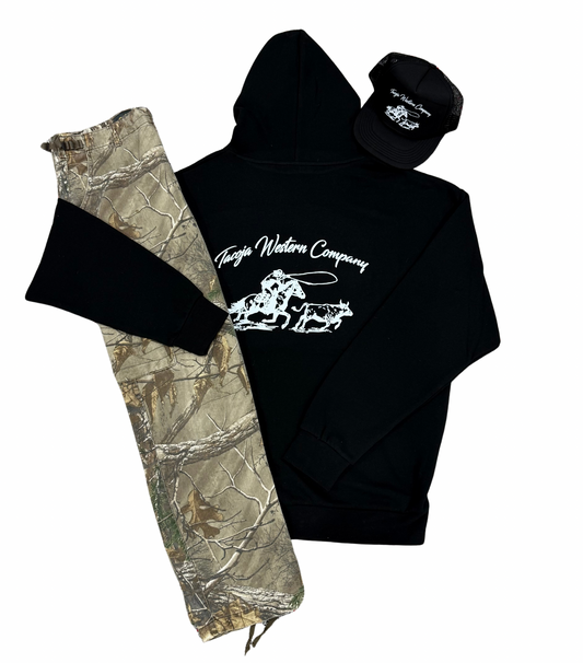 Black Lariat Hoodie