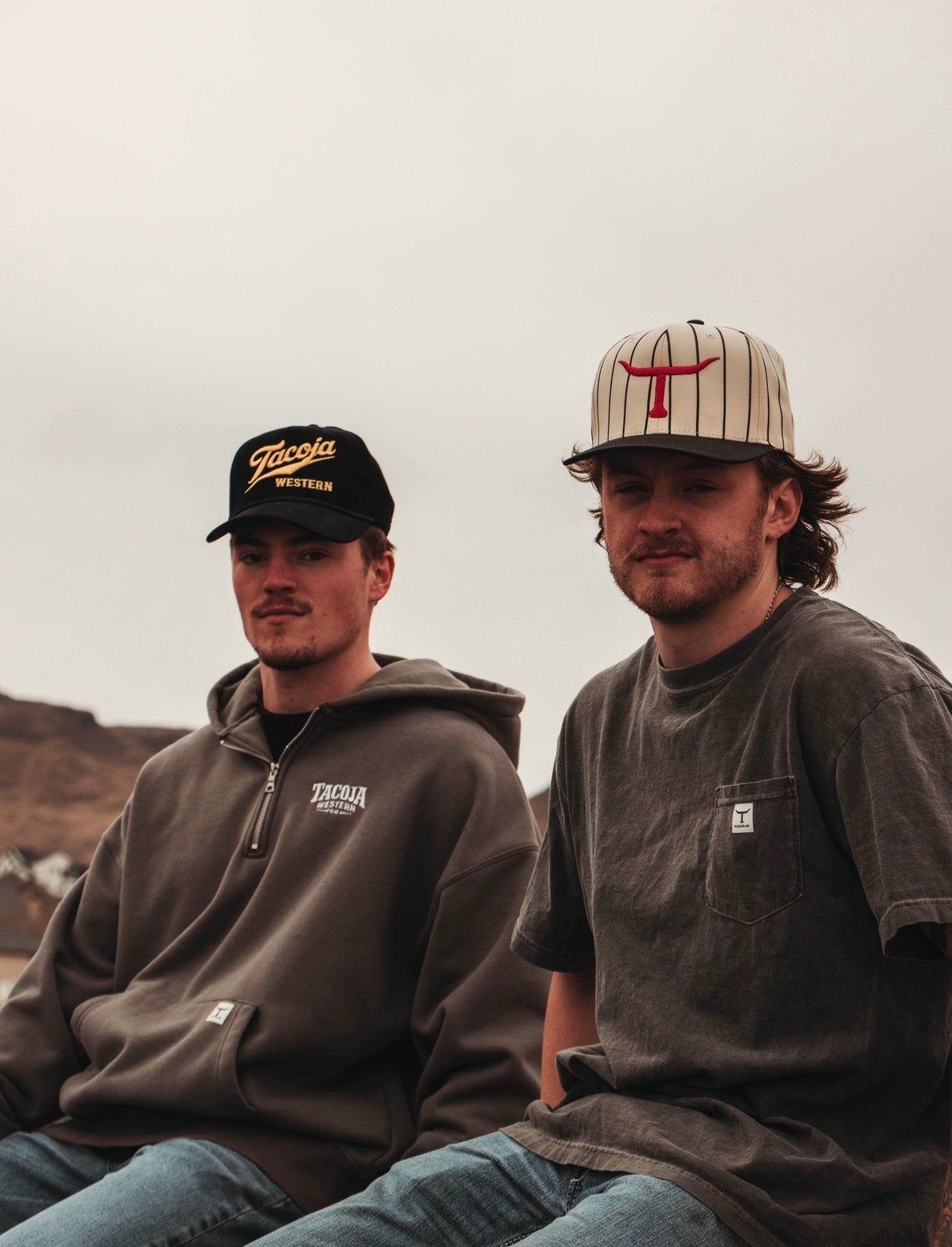 Tacoja Grey Quarter Zip