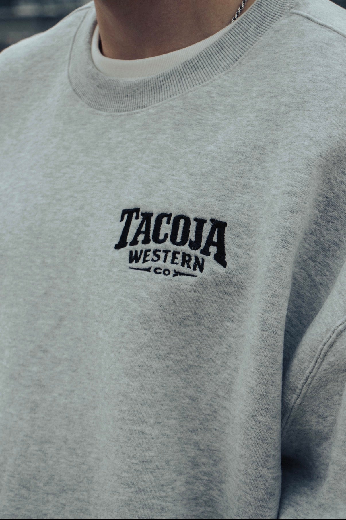Grey Crewneck