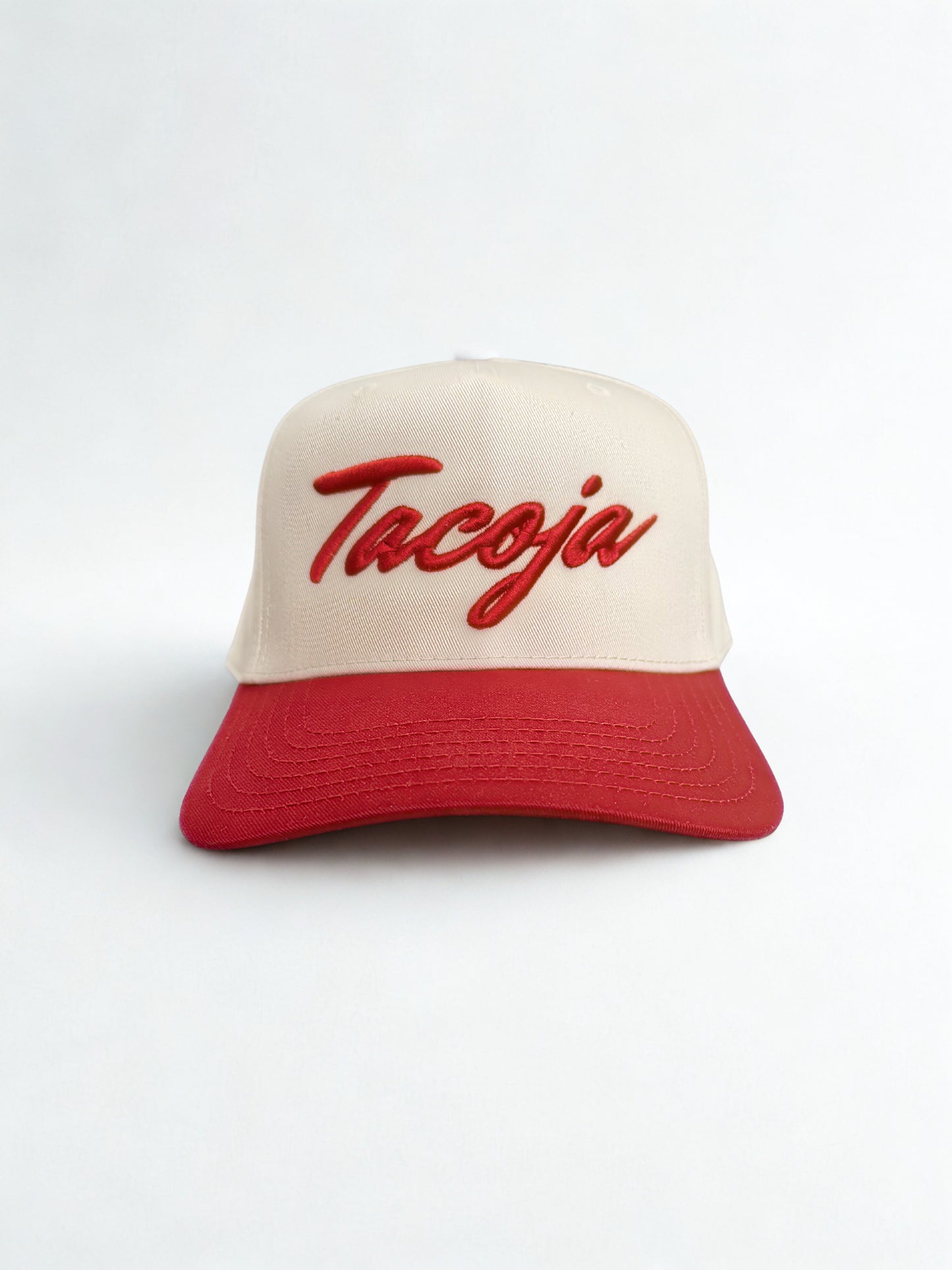 The Signature Hat Scarlet + Off-White