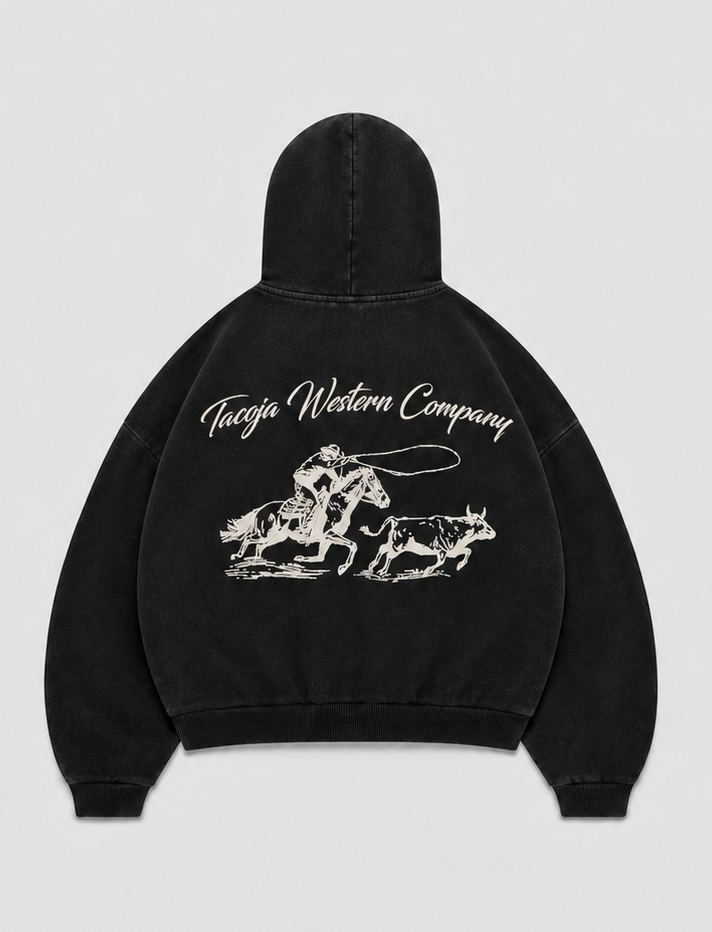 Black Lariat Hoodie